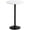 White, variant on Lacoo Metal Round Pub Table, Black/Faux Marble
