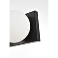 thumbnail image 4 of Living District Jaylin 4-Light Iron & Glass Bath Sconce in Black/Frosted White, 4 of 6
