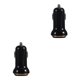 thumbnail image 4 of Sidaley 2 puertos USB 3.1A rápido de teléfono para automóvil Adaptador de corriente USB dual rápido Mini LED de Negro 2piezas, 4 of 6