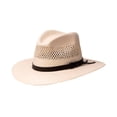 thumbnail image 1 of Gorro Stetson Digger Natural para hombre con ala de 8,3 cm, talla S, 1 of 7