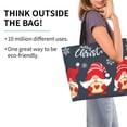 thumbnail image 2 of Fotbe Cute Christmas Gnomes (2) Bolsa Tote Estética de Lona con Estampado para Mujer - Bolsa Reutilizable de Hombro Casual para Vacaciones, Compras, Trabajo y Gimnasio, 2 of 8