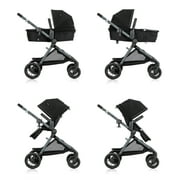 Evenflo Pivot Xpand Modular Stroller (Ayrshire Black), Unisex, Infant & Toddler