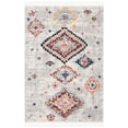 thumbnail image 4 of SAFAVIEH Morocco Audra Abstract Geometric Polyester Runner Rug, Cream/Multi, 2'2" x 8', 4 of 10