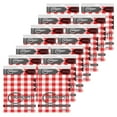 thumbnail image 2 of Red Gingham Checkered 12 Pack Premium Disposable Plastic Picnic Tablecloth 54 Inch. x 108 Inch. Rectangle Table Cover By Grandipity, 2 of 7
