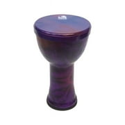 Toca 9 in. Freestyle Lightweight Series Djembe, Woodstock Purple
