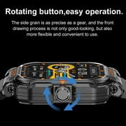 Rainbuvvy GT55 2.01 Inch Smart Watch Portable Bluetooth Headset IP67 Support Android 5.0/iOS 9 Compatible Sports Watch Silver