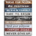 thumbnail image 4 of canvas wall art, vertical modern wall decor signs framed, funny motto prints artwork for home farmhouse bedroom living room hallway and stairs, 4 of 5