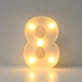 thumbnail image 2 of Xihbxyly Luces Led Navideñas, Elegante Decoración con Pantalla Digital, Alto Brillo y Visibilidad, Flexibilidad para Múltiples Combinaciones de Números, Ideal para Eventos Festivos y Hogar, Decoració, 2 of 2