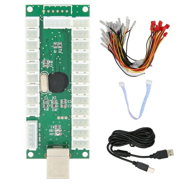 Arcade Game Encoder,QM070921 Arcade Game Encoder Arcade Game DIY Kit Parts Arcade Game Encoderwith USB Cable Finely Tuned Performance