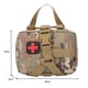 thumbnail image 3 of Bolsa Médica Molle Kit de primeros auxilios de nailon, bolsa médica, herramienta de emergencia para exteriores, bolsa EDC (camuflaje CP), 3 of 6