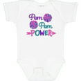 thumbnail image 3 of Inktastic Pom Pom Power- Cheerleader Boys or Girls Baby Bodysuit, 3 of 5