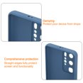 thumbnail image 3 of Phone Case for 6.3"x2.9"x0.43" Cell Phones TPU Silicone Full Body Protective Cover Case for Men Women, Navy Blue, 3 of 6