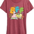 thumbnail image 3 of Spongebob Squarepants - Bff Patrick - Women's Short Sleeve Graphic T-Shirt, 3 of 6