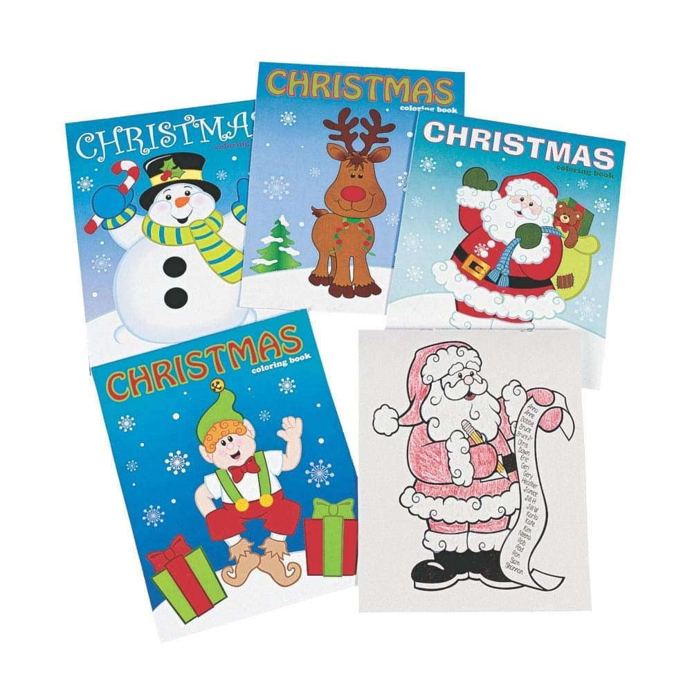 Christmas 8" x 10" Coloring Books - 12 Count - Walmart.com