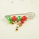 thumbnail image 2 of Pin de seguridad Salvador Ramillete Navidad Navidad, 2 of 10