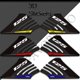thumbnail image 4 of For Suzuki GSXS GSX-S 125 GSXS125 GSX S125 GSX-S125 Motorcycle Tank Protector Pad Grips Fuel Oil Kit Knee 2017 - 2021 2022 2023, 4 of 5