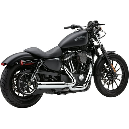 Sportster Exhausts - Cobra Sportster 2-Into-1 Exhaust Chrome 6462