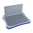thumbnail image 2 of Aoznliie Dog Pee Pad Holder, Pet Potty Tray with Splash Guard & Removable Grid, Easy Clean Pet Toilet for for Small Medium Dogs, 19.7x15.6x1.6 in, 2 of 6