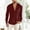 Wine, variant on SYMOID Mens 100% Cotton Long-Sleeve Button-Down Shirt - Army Green, Relaxed Fit with Spread Collar & Chest Pocket, Breathable Casual Everyday Wear,Size XL