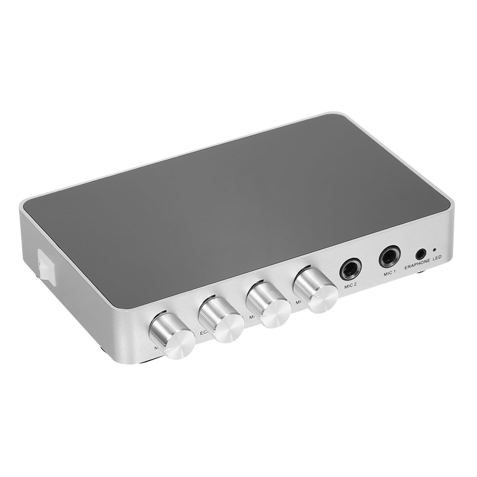 Digital Karaoke Sound Mixer Portable Digital Stereo Audio System 4K/2K HD Karaoke Amplifier With Microphone