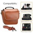 thumbnail image 3 of Fintie Camera Bag Compatible with Polaroid Now+ Generation 2 I-Type Instant Film Camera, Polaroid Now Gen 2nd, OneStep 2 VF, I-2 Instant Camera Travel Shoulder Case with Adjustable Strap Accessories, 3 of 7