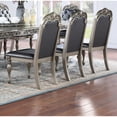 thumbnail image 3 of Intricate Design Tufted Back Rubberwood Chairs / Ideal for Special Events, 3 of 3