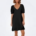 thumbnail image 2 of Elegante traje con falda larga: escote cuadrado, bolsillos laterales, vestido formal para bodas y fiestas., 2 of 4