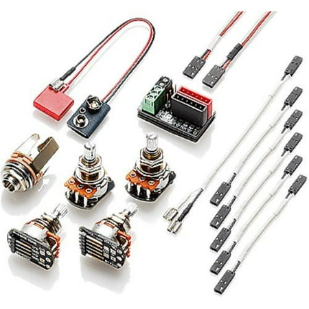 Pickup Conversion Wiring Kit 2 Volume Pots 1 Output Cable by EMG