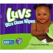 Luvs Ultra Clean Wipes 6x Refills 432 Co