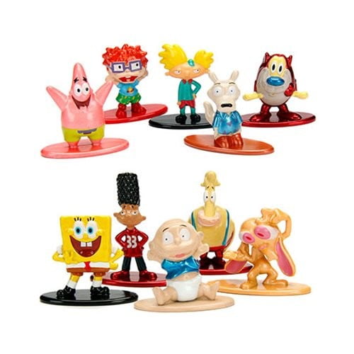 Nickelodeon Nano Metalfigs 100/% Die-Cast Metal Ren