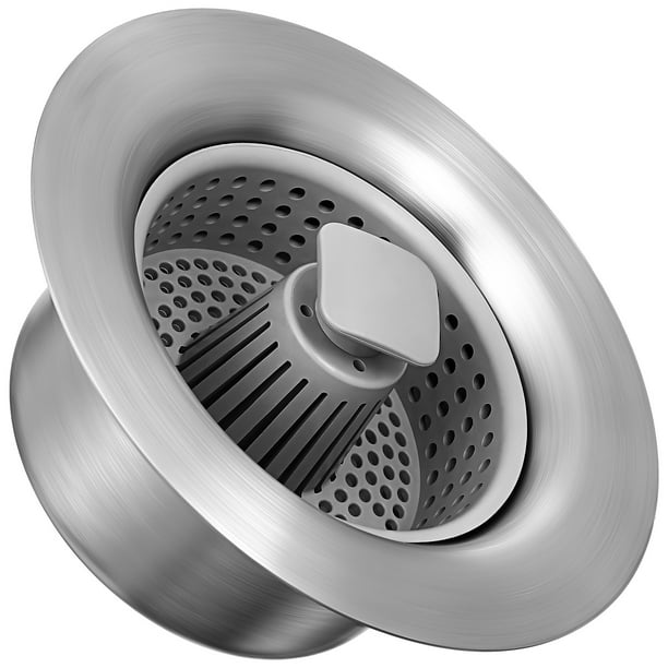 Colador de cesta para fregadero Colador de fregadero de cocina Colador de rejilla para fregadero Tapón de colador de fregadero Tapón de desagüe de fregadero