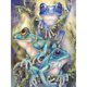 thumbnail image 1 of Cuadros Decorativos (DF3451) 5D DIY Taladro completo Pintura de diamantes Animales Punto de cruz Artesanía (Rana 08) 30x40cm Tmvgtek embutido en tela, 1 of 1