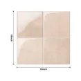 thumbnail image 4 of 10pcs Self-adhesive Splash Wall Tiles, 10x10 Inch Self-adhesive Subway Tiles, High Quality Pink, Suitable for Kitchen and Bathroom Walasy DIY Home Decoration, Waterproof and Oil-proof, Easy to Clean, 4 of 6