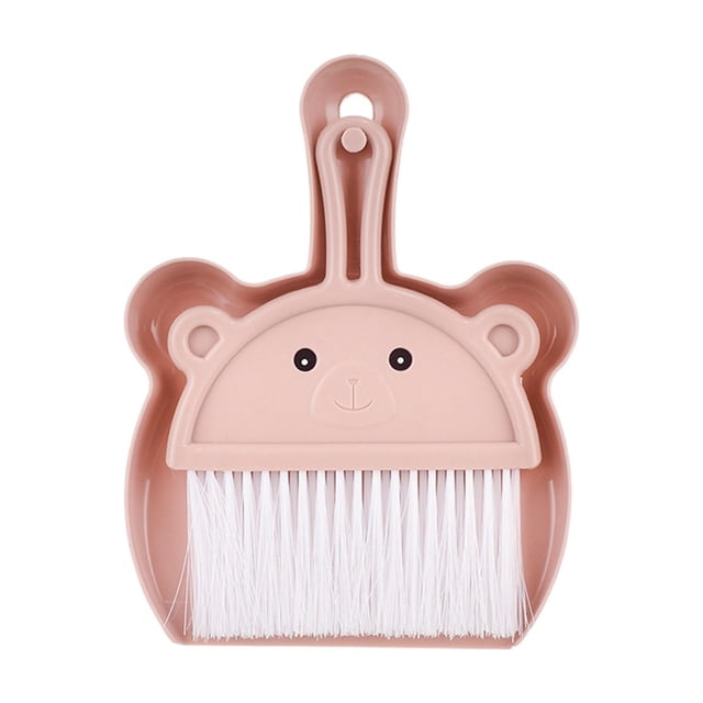 Mini Besom And Dustpan Set 7.48 in x 5.7 in x 1.96 in Soft Bristled Household Cleaning Tools For Desktops Windowsills And Countertops