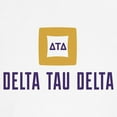 thumbnail image 3 of CafePress - Delta Tau Delta Full Color Stacked Signature Baseball Jersey - Cotton Baseball Jersey, 3/4 Raglan Sleeve Shirt, 3 of 4