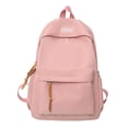 thumbnail image 1 of Casual Knapsack Fashion Multi-pocket Laptop Bag Large Capacity Multifunctional Nylon Solid Color Backpack For Students, 1 of 6