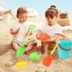 thumbnail image 5 of Children's Summer Seaside Water Play Sand Bath Shower Beach Bucket 6 Piece Set Of Cute Happy Play House Water Outdoor Toys, 5 of 6