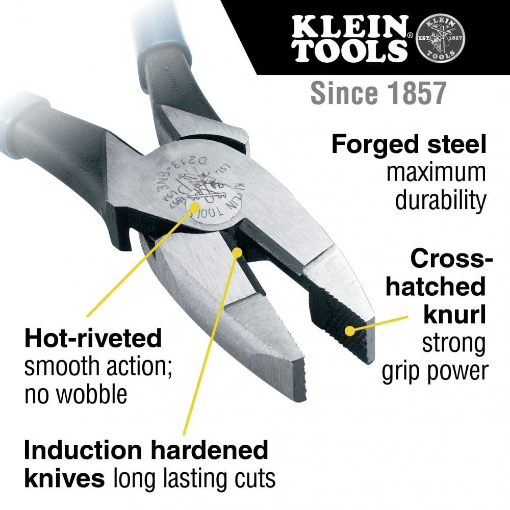 8 in. Lineman's High-Leverage Pliers