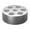 Silver, variant on AOOOWER Aluminum Alloy Turntable Weight Engineered for Resonance Reduction Sound Quality