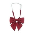 thumbnail image 4 of Baluue Adjustable Pre-Tied Red Bow Tie for Women, Ribbon Necktie for Prom, Party, Formal Events, 1 Piece, 4 of 8