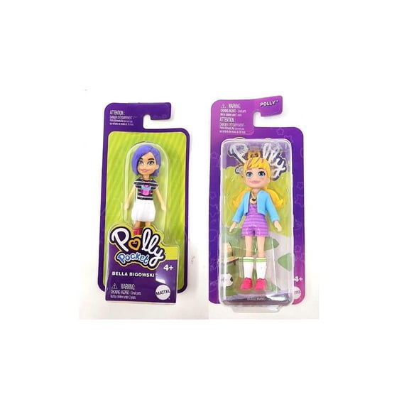 Bundle of 2 | Polly Pocket Impulse 3-inch Doll Collection | HDW48 & HKV76