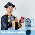 thumbnail image 6 of Police Academy Graduation Gifts Police Tumbler Coffee Mug 40oz Cup with Handle and Straw, 6 of 6