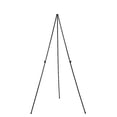 thumbnail image 5 of BalsaCircle 65" Black Metal Easel Collapsible Tripod Stand Wedding Party Catering Decorations, 5 of 8