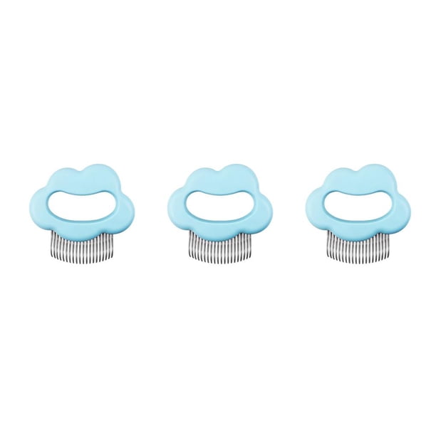 Greeniant Suministros para mascotas, peine para gatos, cepillo para el pelo en forma de concha, mango Adorable, accesorios de aseo, suministros de Type1 NO1 Greeniant CBP221990