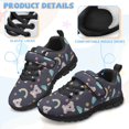 thumbnail image 5 of Psesaysky Children's Velcro Sneakers for School Cartoon Sloth Printed Sports Shoes for Kids Girls Convenient to Wear Size 11-15, 5 of 7