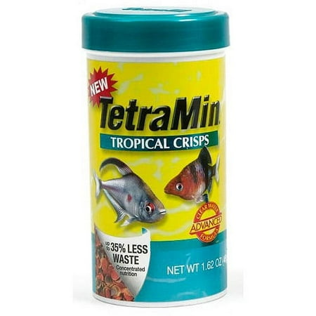Tetra TetraMin Tropical Crisps Food for Tropical Fish, 1.62 Ounces