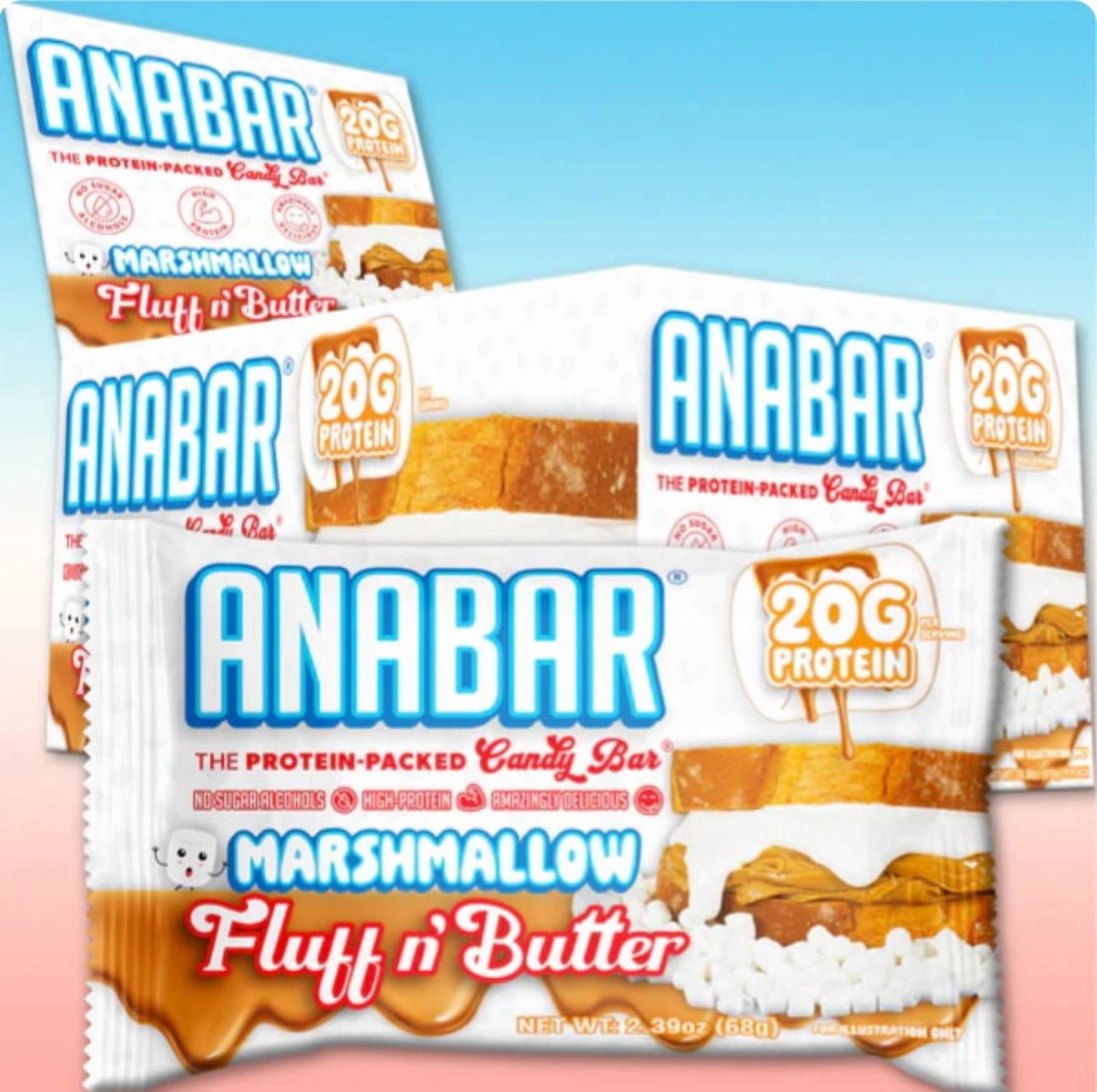 Anabar Fluff and Butter 12 Protein Bars Final Boss Performance 21 Grams