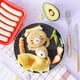 thumbnail image 3 of 2 Pack Silicone Sausage Mold Baby Food - Silicone Baking Cake Mold BPA Free Handmade Hamburger Pan, DanziX Molds for Ice Cube Tray - -, 3 of 5