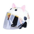 thumbnail image 4 of Almencla Winter Helmet Decor Head Protection Sports Helmet for Skating Outdoor Biking White, 4 of 8