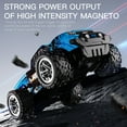 thumbnail image 4 of KF24 1:20 Auto RC para Niños Varones, Control Remoto de 2.4GHz, 2WD Camión Monstruo de Alta Velocidad de Carreras Cars con Luces, Regalos para Cumpleaños, 2 Baterías, 4 of 12